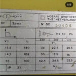 دستگاه جوش 200 آمپر TIG AC/DC استوک هوبارت امریکا